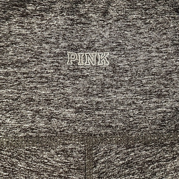 Victoria’s Secret PINK High Waisted Black Grey Rainbow Colorblock Leggings XS - Picture 5 of 7